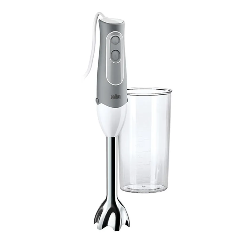 Braun MQ500 Soup Multiquick 5 Mixeur Plongeant Gris Performance 600W