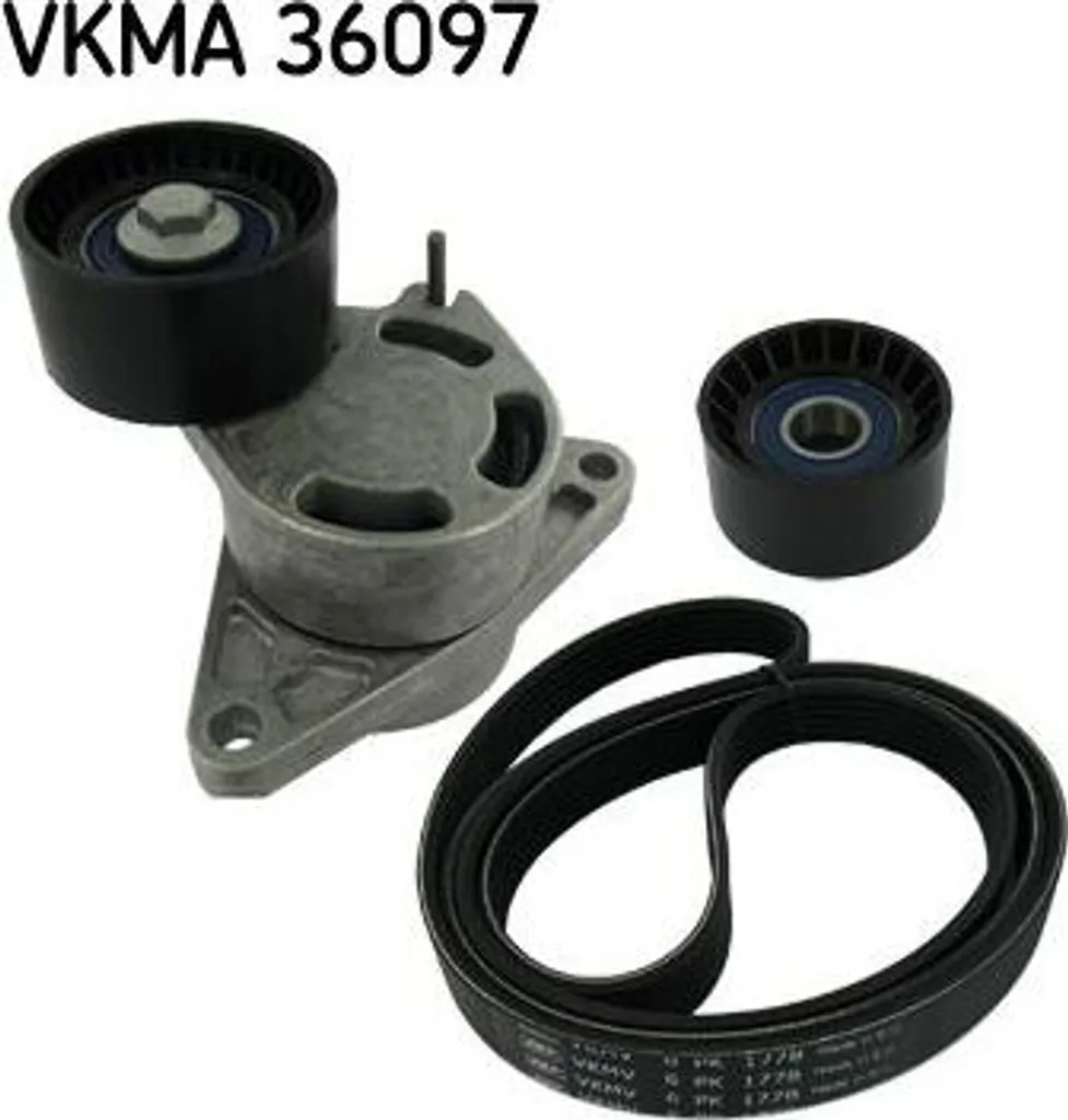 Courroie trapézoïdale SKF VKMA 36097 haute durabilité 252122E310