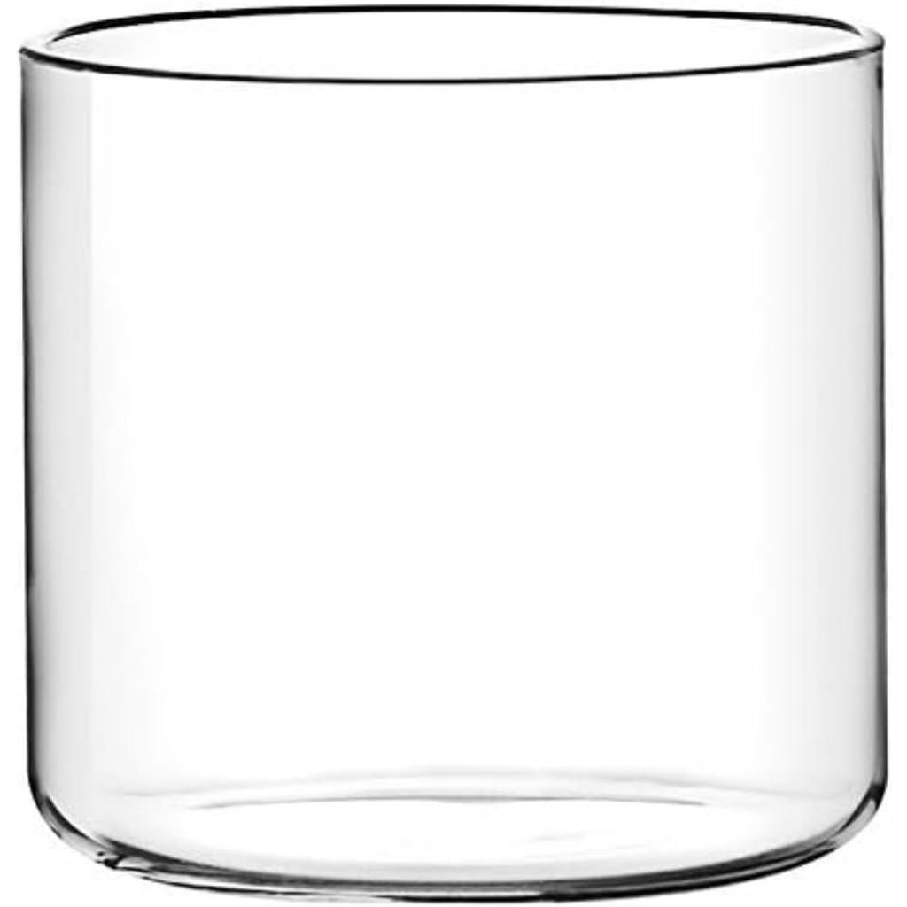 H&H-Set mit 6 Fusionsgläsern aus transparentem Borosilikatglas, 300 cm³