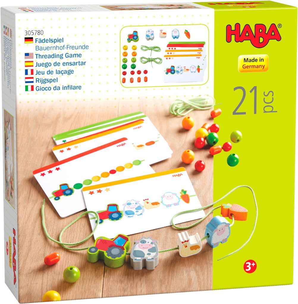 HABA Farm Friends, Farma, 3 rok / roky, Viacfarebný Obrázok produktu 