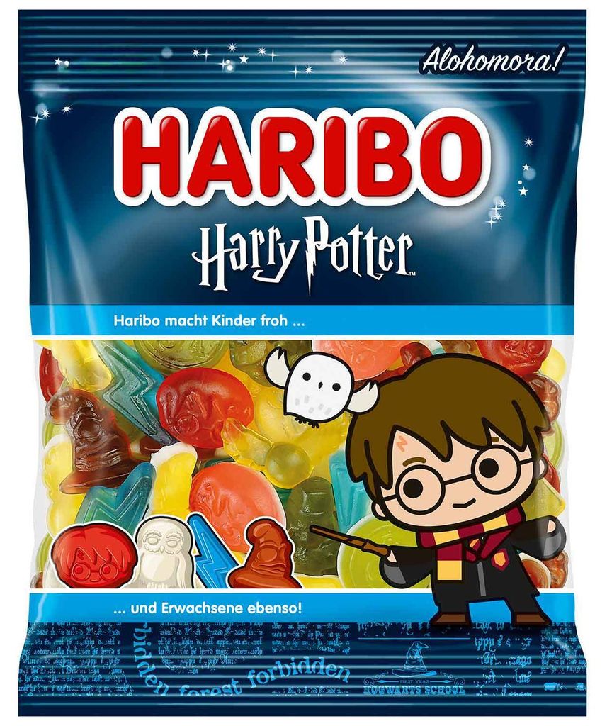 Haribo Harry Potter, gomme aux fruits à l'ambiance magique, Image du produit 