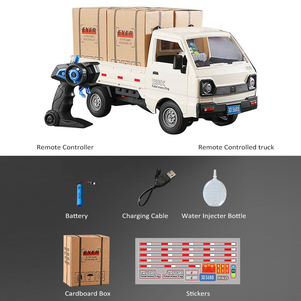 1/16 Ferngesteuertes Transportauto, 2,4 GHz Ferngesteuertes Produktbild 4