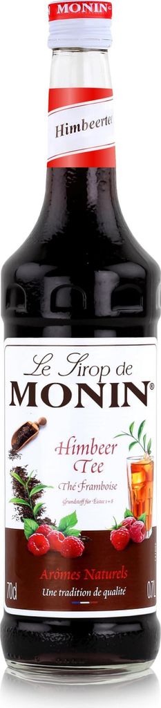 Monin Sirup Himbeer Tee 700ml - Cocktails Milchshakes Kaffeesirup (1er Pack)