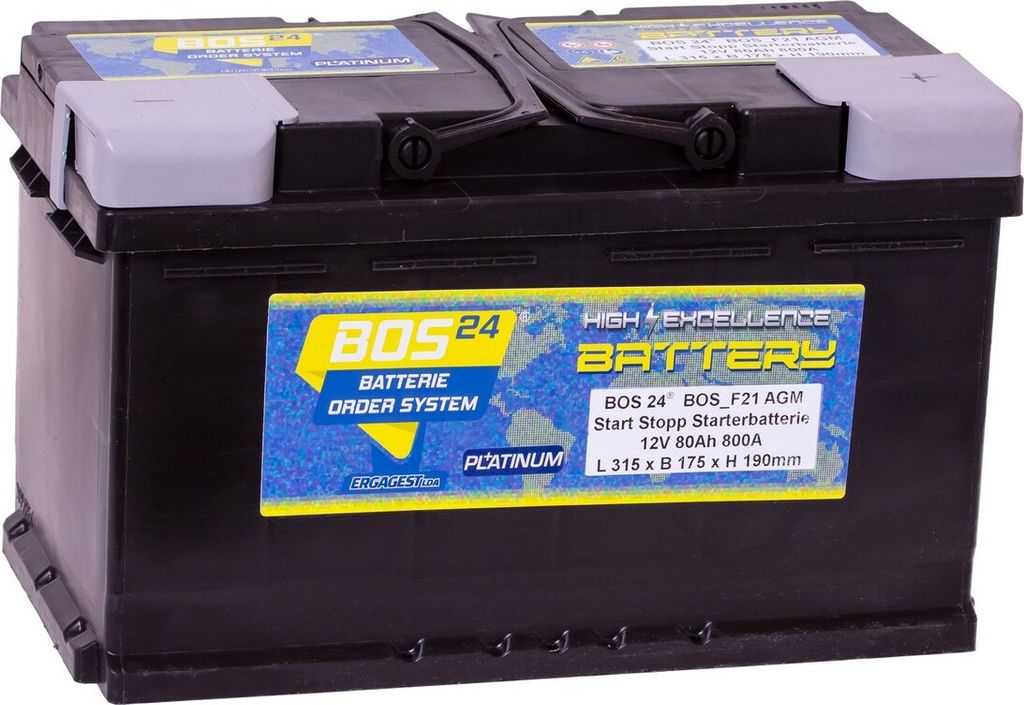 BOS24® Optimum Performance PLATINUM BOS_A6 AGM   Produktbild 