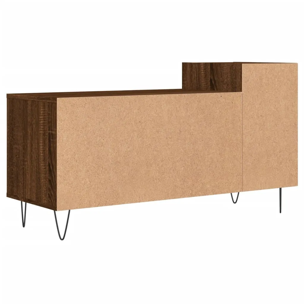 Mobile TV Legno Multistrato SYFAX™ Rovere Marrone 100cm - 7