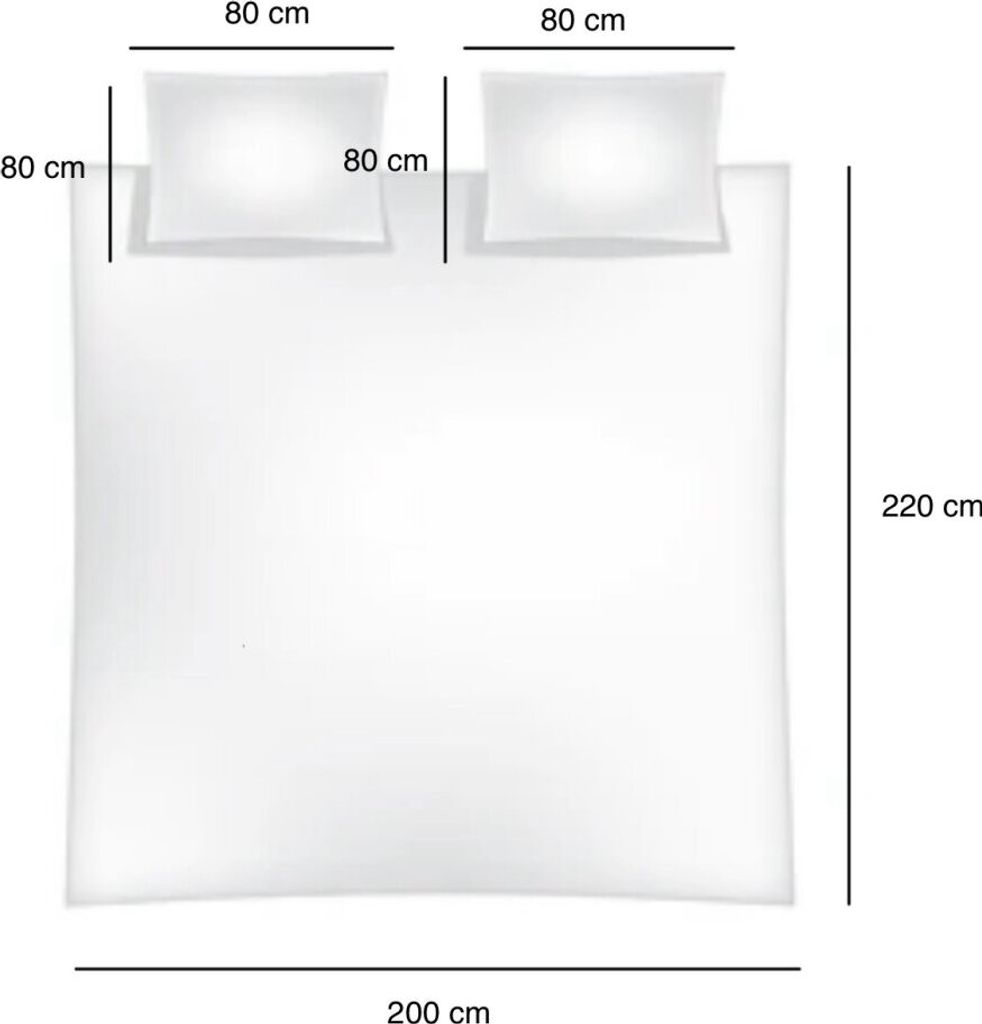 Moderne Bettwäsche mit Reißverschluss in Reflection Design, für Einzel- und Doppelbett 220 x 200 cm + 2x 80 x 80 cm