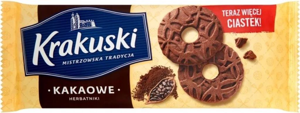 Krakuski ciasteczka kakaowe 163 g Zdjęcie produktu 