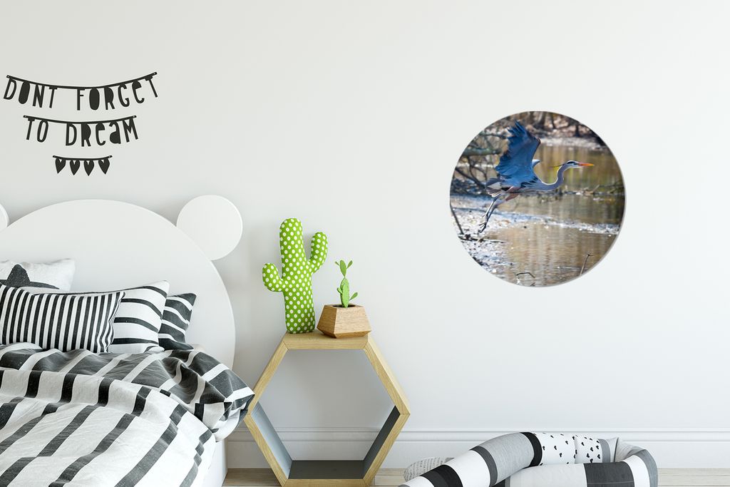 MuchoWow - Schlafzimmer - Bilder - Der Kreis - Kunst für die Wohnung - Plastik - Kunstdruck - Wandbild
