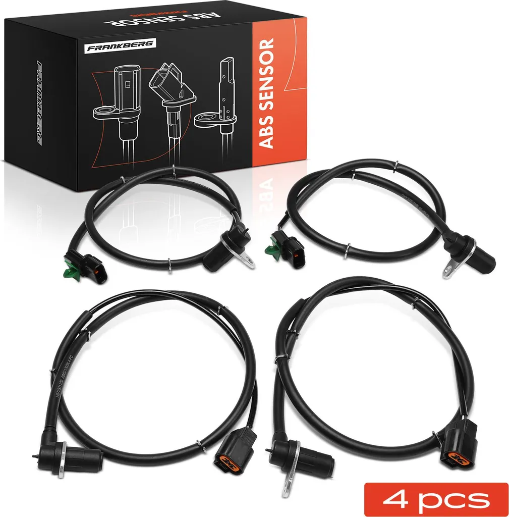 Kit 4 Capteurs de Vitesse de Roue ABS pour Mitsubishi Pajero IV Van V8V
