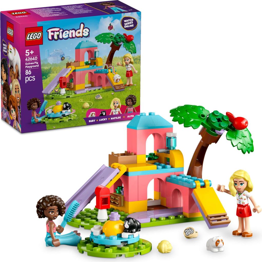 LEGO® Friends 42640 Meerschweinchen Spielplatz Produktbild 