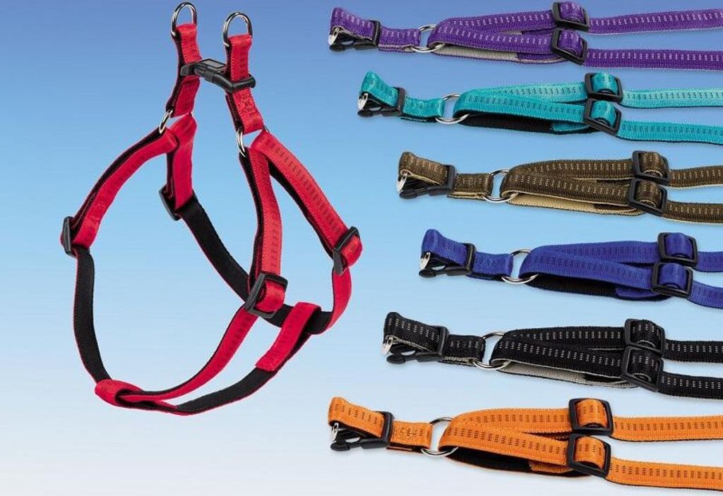 Nobby Geschirr "Soft Grip" Brust: 30-40 cm, B: 10 mm braun