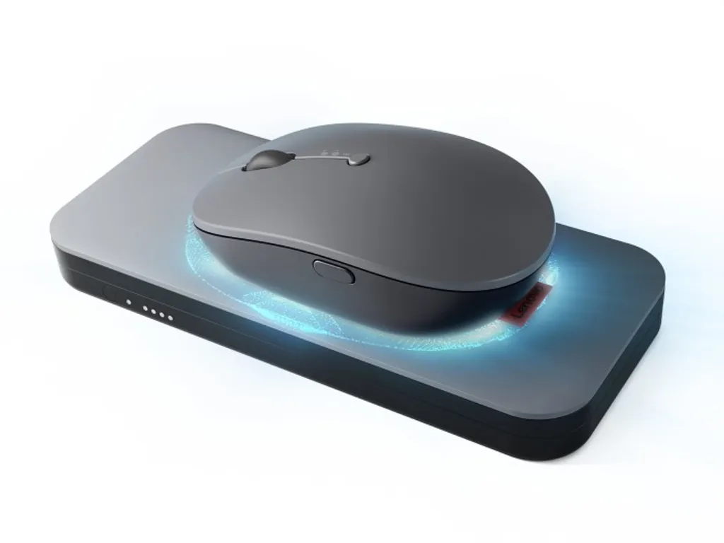 Souris sans fil multi-dispositifs Lenovo Go performante et rechargeable
