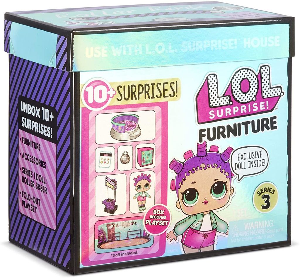 L.O.L. Surprise! Möbel - Rollschuhbahn mit Roller Sk8er - Produktbild 4