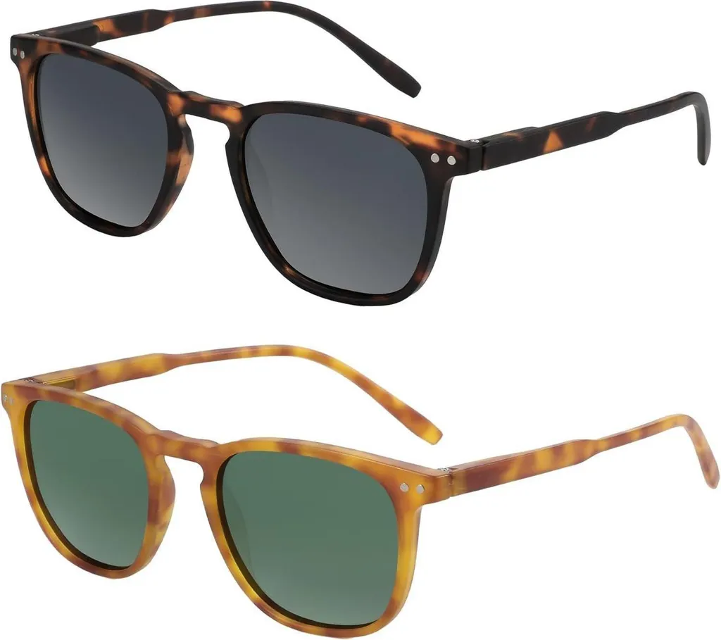 Lunettes de soleil polarisées : stop à l'éblouissement - Lot de 2 UV400