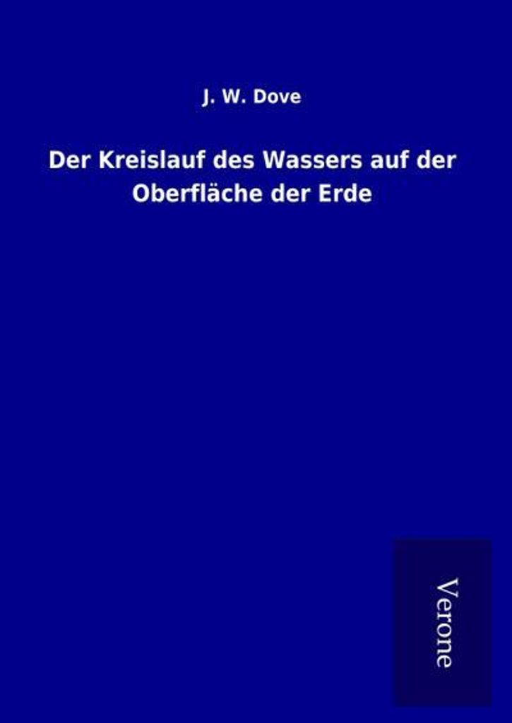 Der Kreislauf des Wassers auf der Oberfläche der Erde