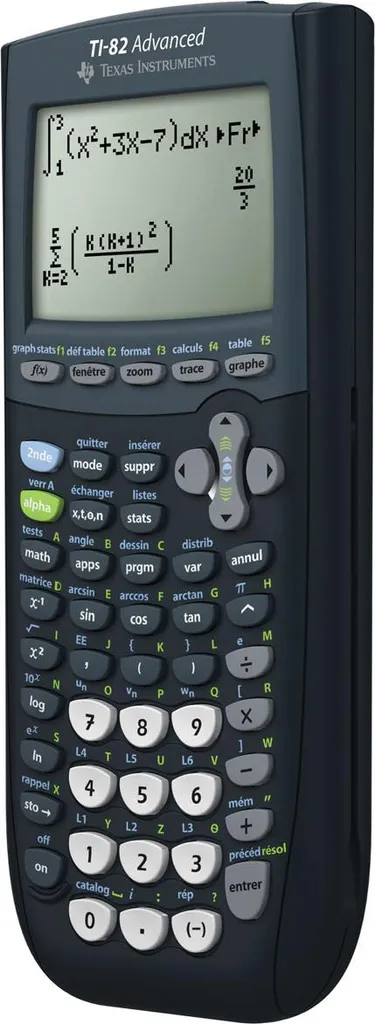 Calculatrice Graphique TI-82 Advanced TI pour Section Scientifique - 2