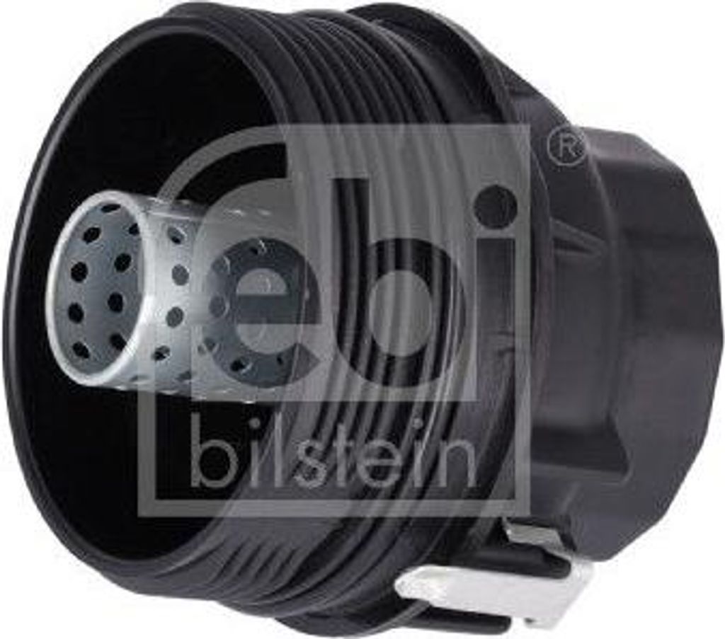 FEBI BILSTEIN 179327 Abdeckung, Ölfiltergehäuse OE 1565033010 kompatibel mit Auris, Corolla, IQ, Urban Cruiser, Verso, Yaris