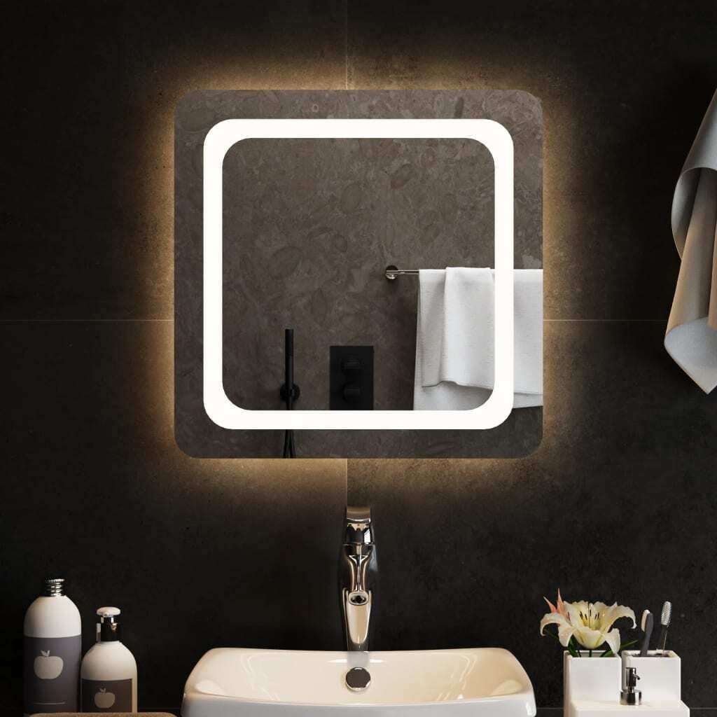 "2026 Promotion" LED-Badspiegel 50x50 cm - Wandspiegel CC1541
