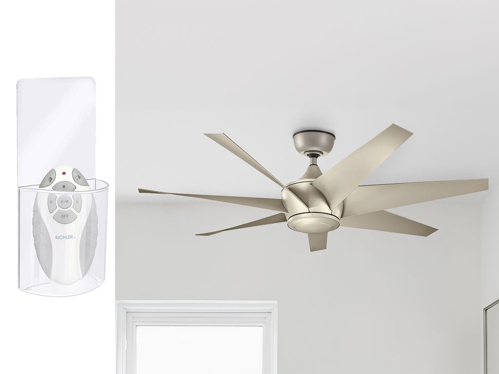 Deckenventilator leise ohne Licht Ø 137cm IP44 für Outdoor, Terrassenüberdachung