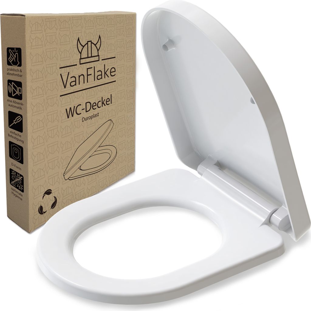 Snorre WC-Sitz, abnehmbar, Absenkautomatik