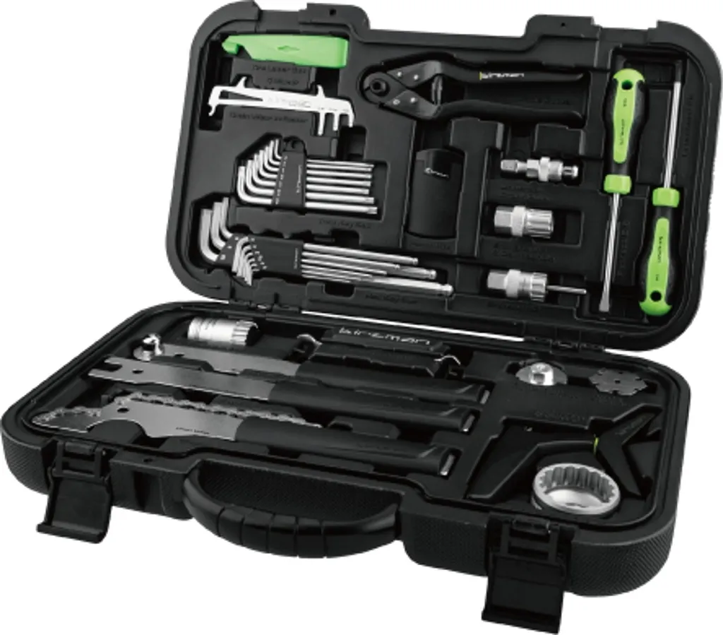 Kit outils vélo complet Birzman de 20 pièces pour entretien nomade