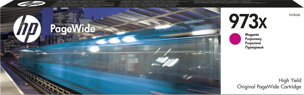 HP F6T82AE PageWide Tintenpatrone magenta No. 973 XL