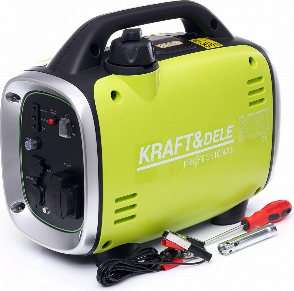 Invertorová elektrocentrála Kraft&Dele KD683, 1300 W, 230 V Obrázek produktu 
