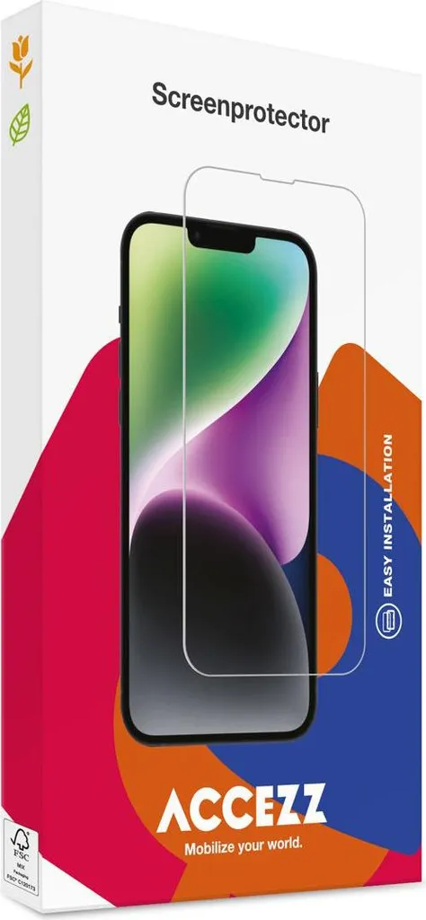 Nokia G42 Screenprotector: Accezz Gehard Glas Screenprotector - Trasparente