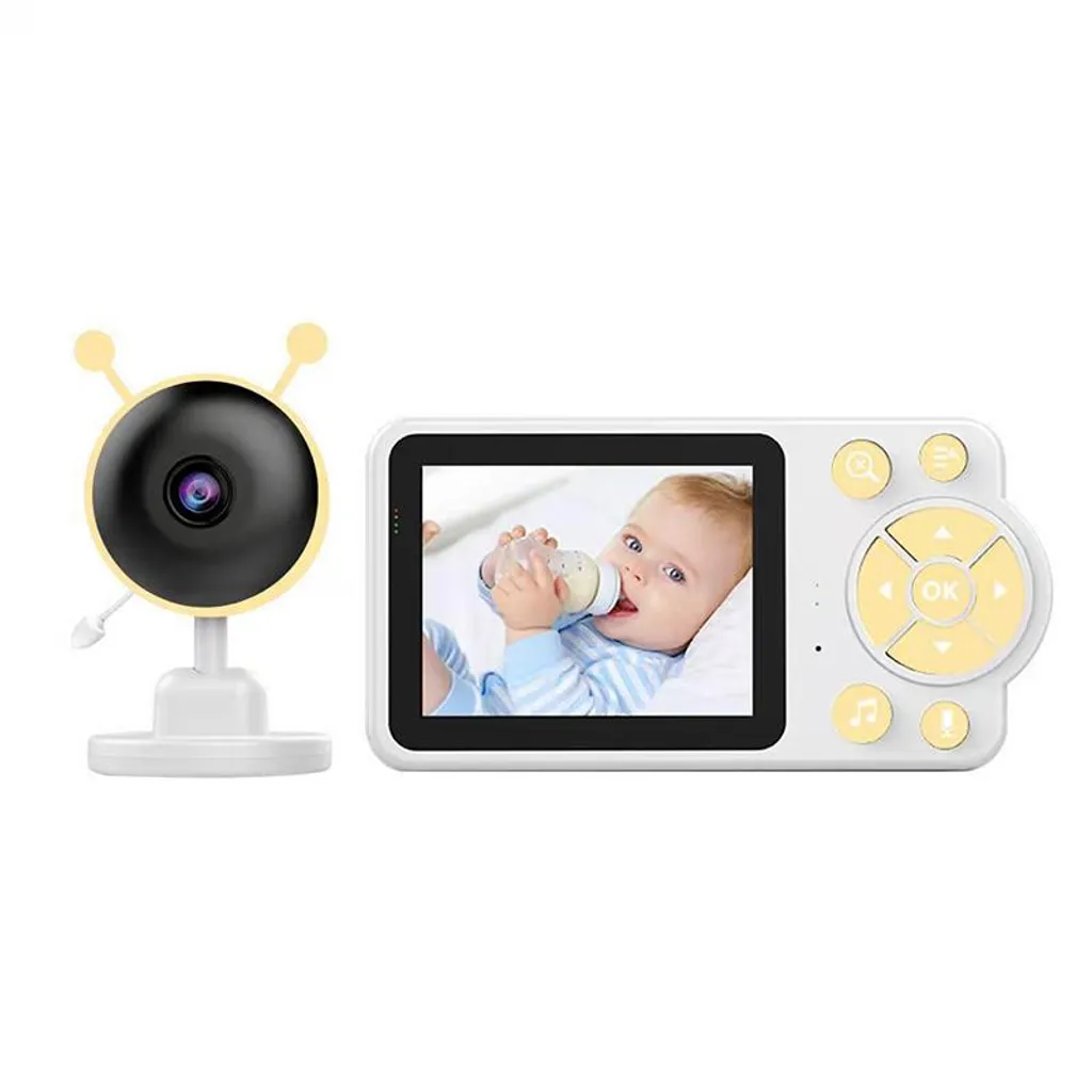 Écoute-bébé Vidéo ZELURXX avec Vision Nocturne et Capteur de Température