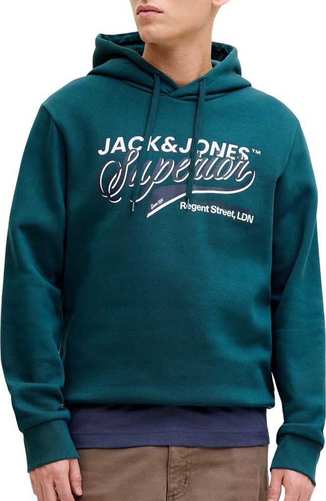Jack & Jones Logo Kapuzenpullover Herren