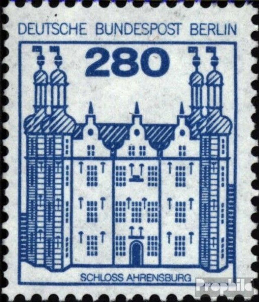 Briefmarken Berlin (West) 1982 Mi 676A R mit Zählnummer postfrisch Burgen und Schlösser