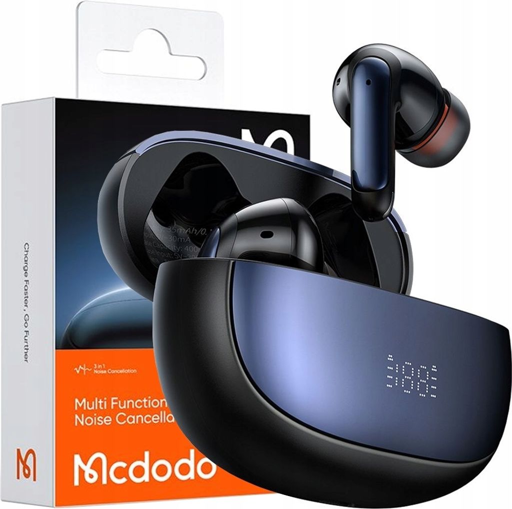 Mcdodo In-Ear Cuffie Wireless Bluetooth Enc Anc Riduzione Immagine del prodotto 