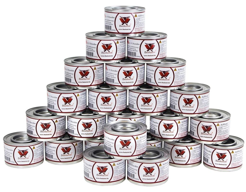 Beeketal Sicherheits Brennpaste 24 Stück Produktbild 