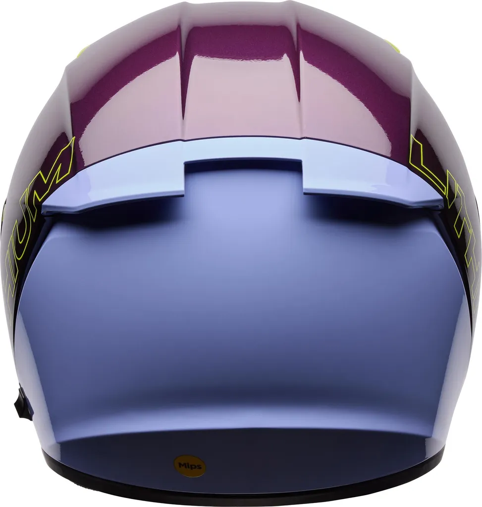 Casque Bell Lithium MIPS Plus Delta Noir Violet Taille M 57-58 cm - 4
