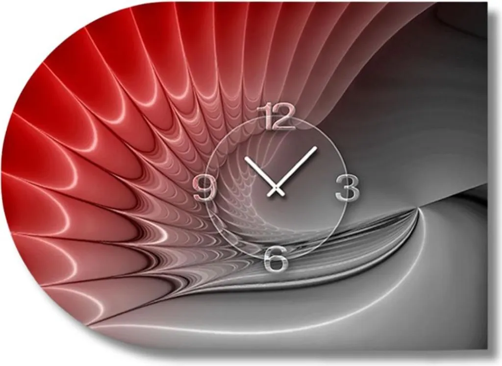Horloge Murale Décorative pour Grand Salon Moderne Dixtime 50x70 cm