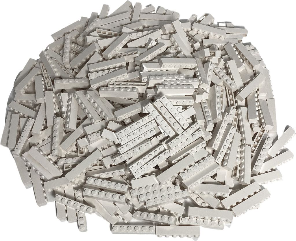 LEGO 1x6 Steine Bausteine Weiß - 3009 NEU! Menge 250x