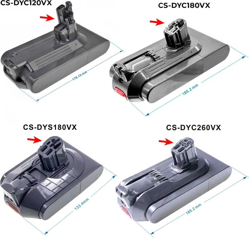 Réparer Dyson V12 : Batterie compatible SV20 SV26 SV46 Detect Slim V12