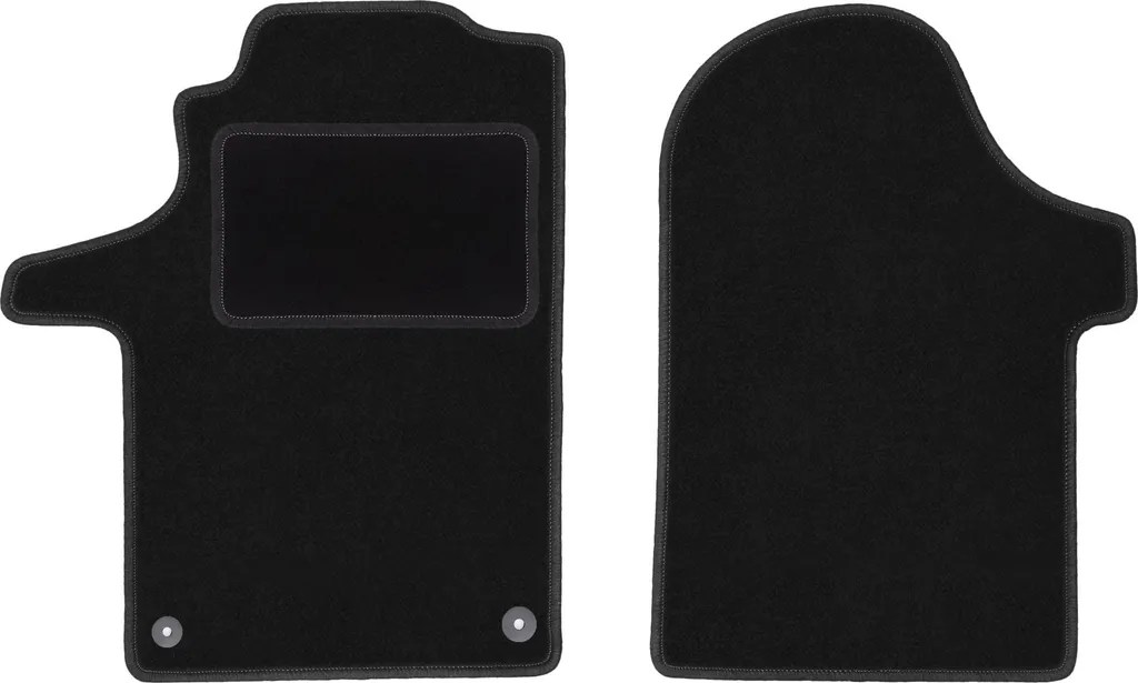 Motolux Tappetini In Velluto Anteriori Per Toyota Corolla IX E12 (2002-2007) | Su Misura 2 Pezzi