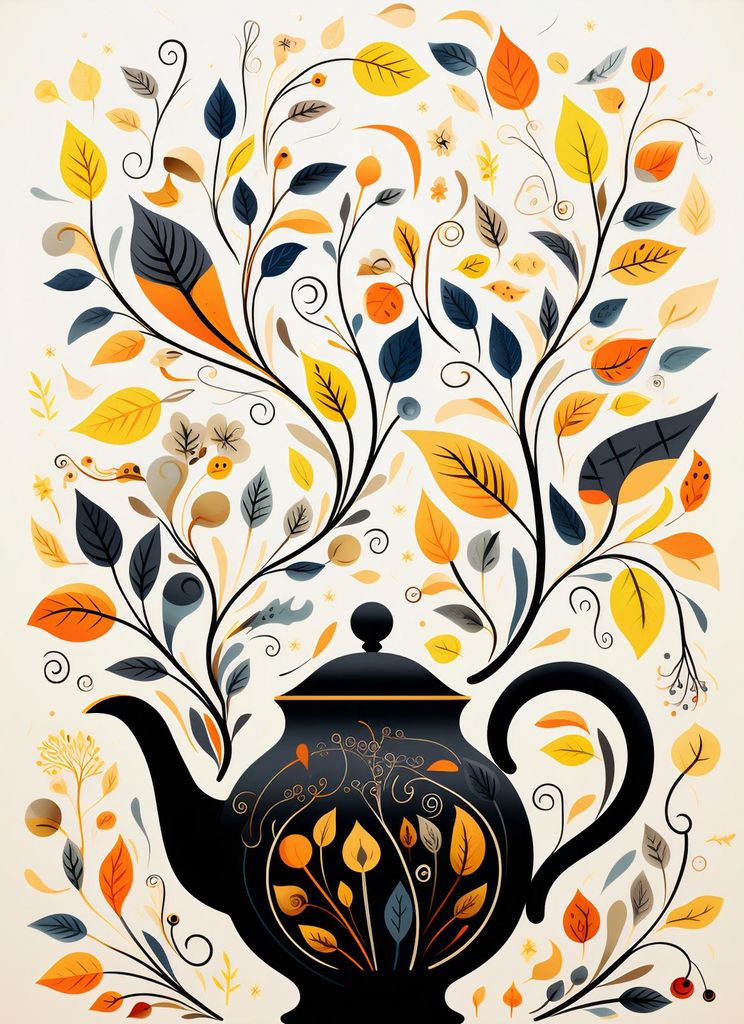 Plakat 40x55cm Herbstmelodie