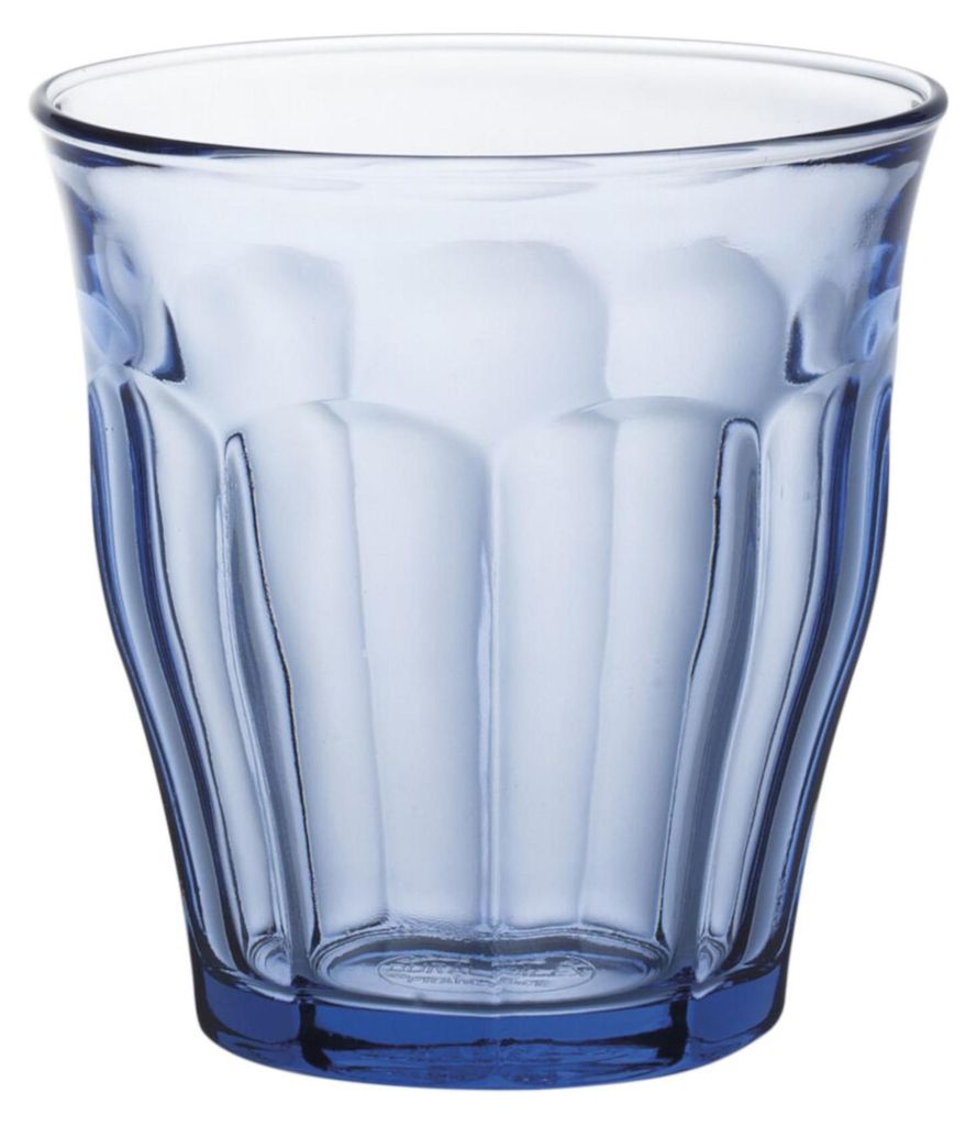 Duralex PICARDIE MARINE Glas 220 ml blau - 6er Set.