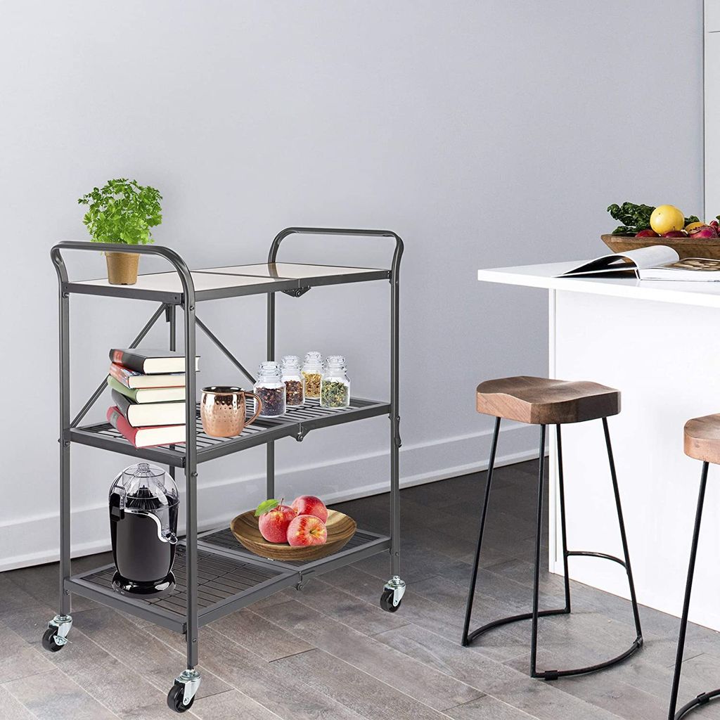 ONVAYA® Küchenwagen James klappbar | Servierwagen auf Produktbild 8