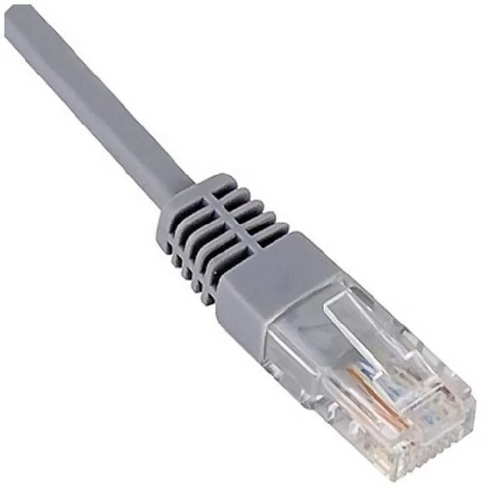 Câble RJ-45 Cat-5e UTP Nilox gris 2m avec connecteurs moulés robustes