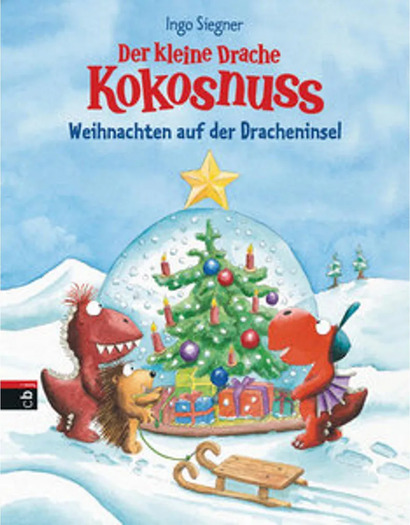 Livre en allemand pour enfant : Noël avec Der kleine Drache Kokosnuss