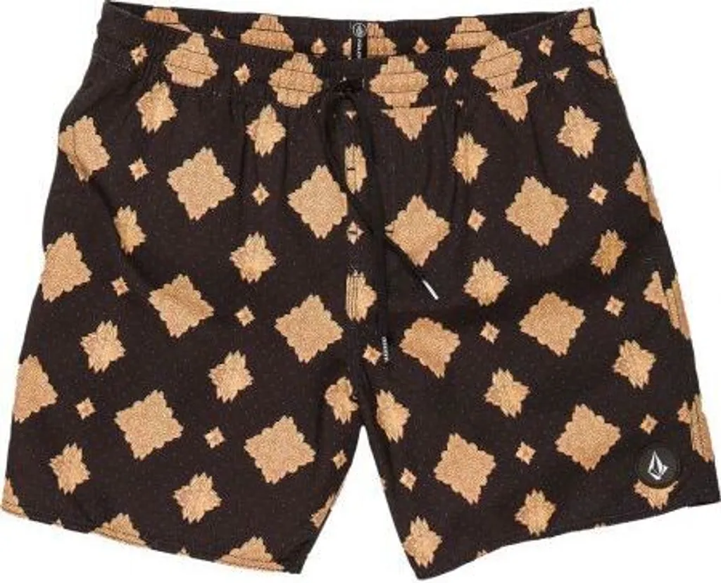 Volcom Polly Pack 17 : Boardshort homme noir séchage rapide