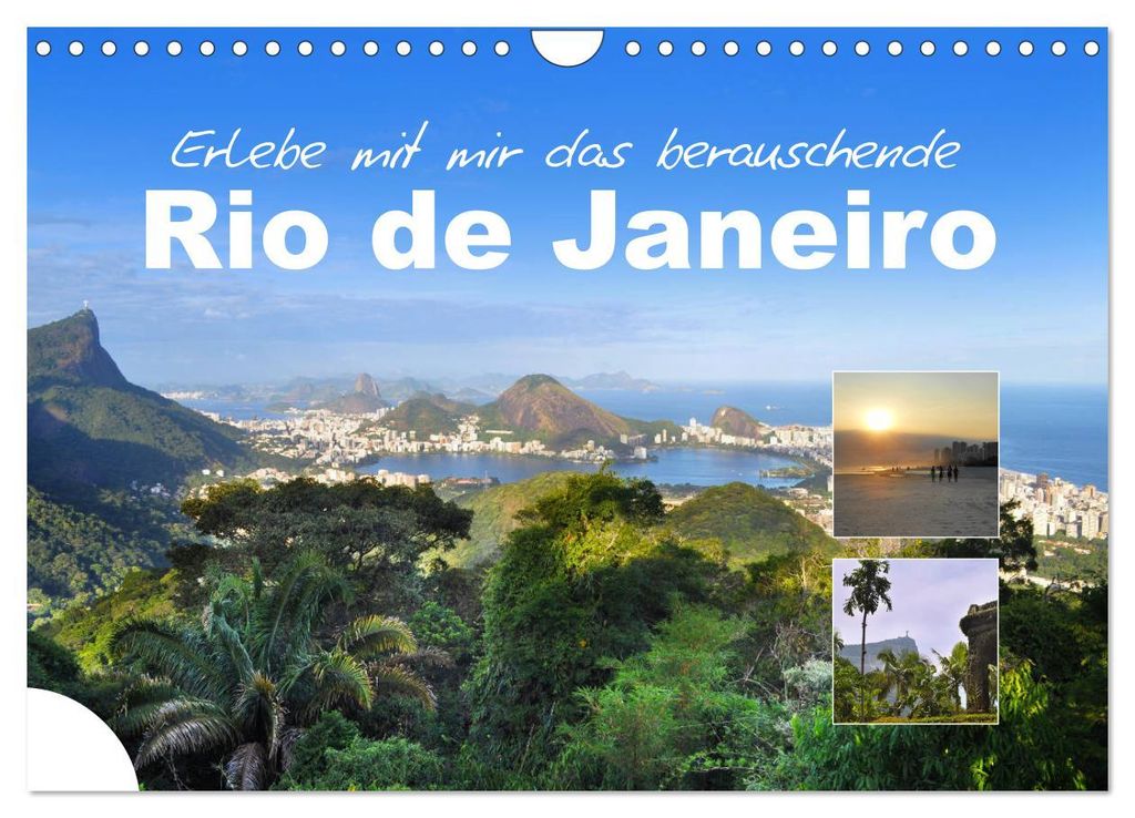 Erlebe mit mir das berauschende Rio de Janeiro (Wandkalender 2027 DIN A4 quer), CALVENDO Monatskalender