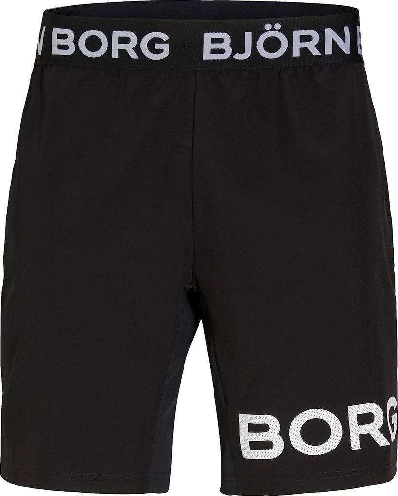 Björn Borg Shorts Kurze Sporthose mit elastischem Bund