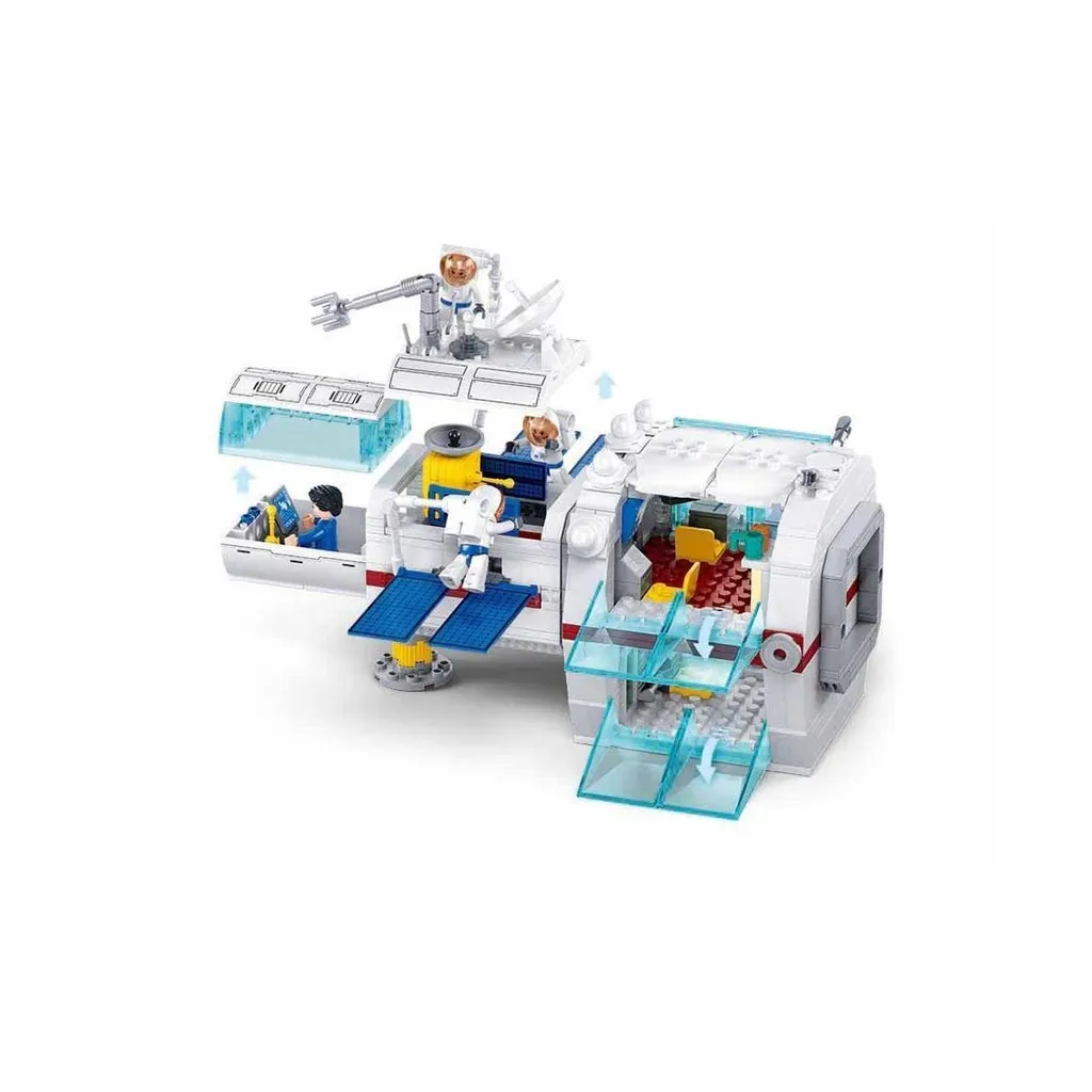 Jouet de construction spatial robuste M38-B1201 : Module de contrôle Dream