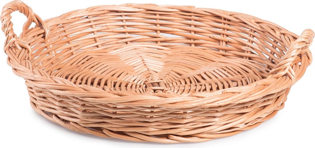 JIPRO Tablett aus Weide Bakke VI. - Ø 38 x H 6(cm)