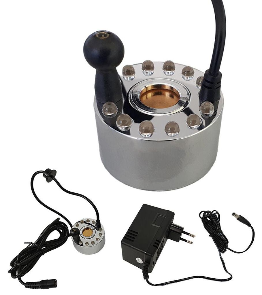 LED Vernebler mit Trafo 24V Luftbefeuchter 12 LED Produktbild 