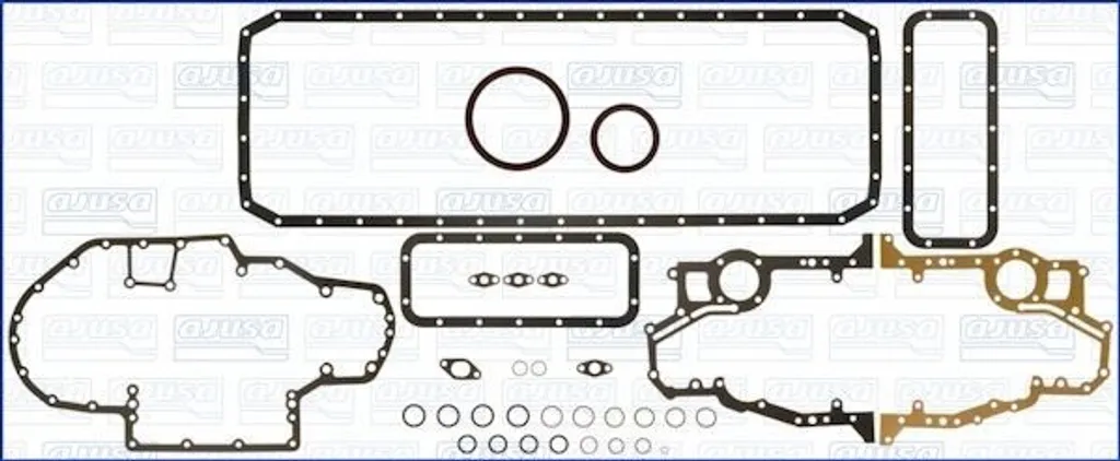 Pochette de joints de carter moteur DAF 95 - Référence AJUSA 54105600